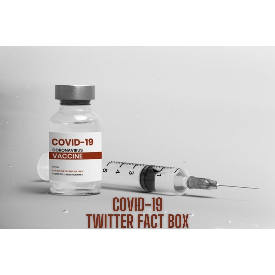 COVID-19 Twitter Fact Box